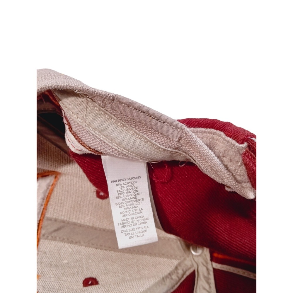 Nike Virginia Tech VT Hokies Team Football Hat Adult  Fitted Cap - Picture 6 of 6